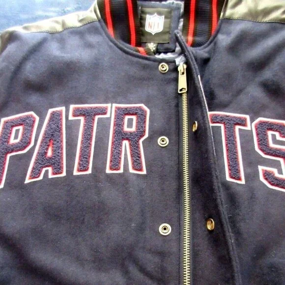 COPY - New England Patriots NFL G III Men's Varsity Quilt Lined Full Zipper Jac… - Picture 8 of 8